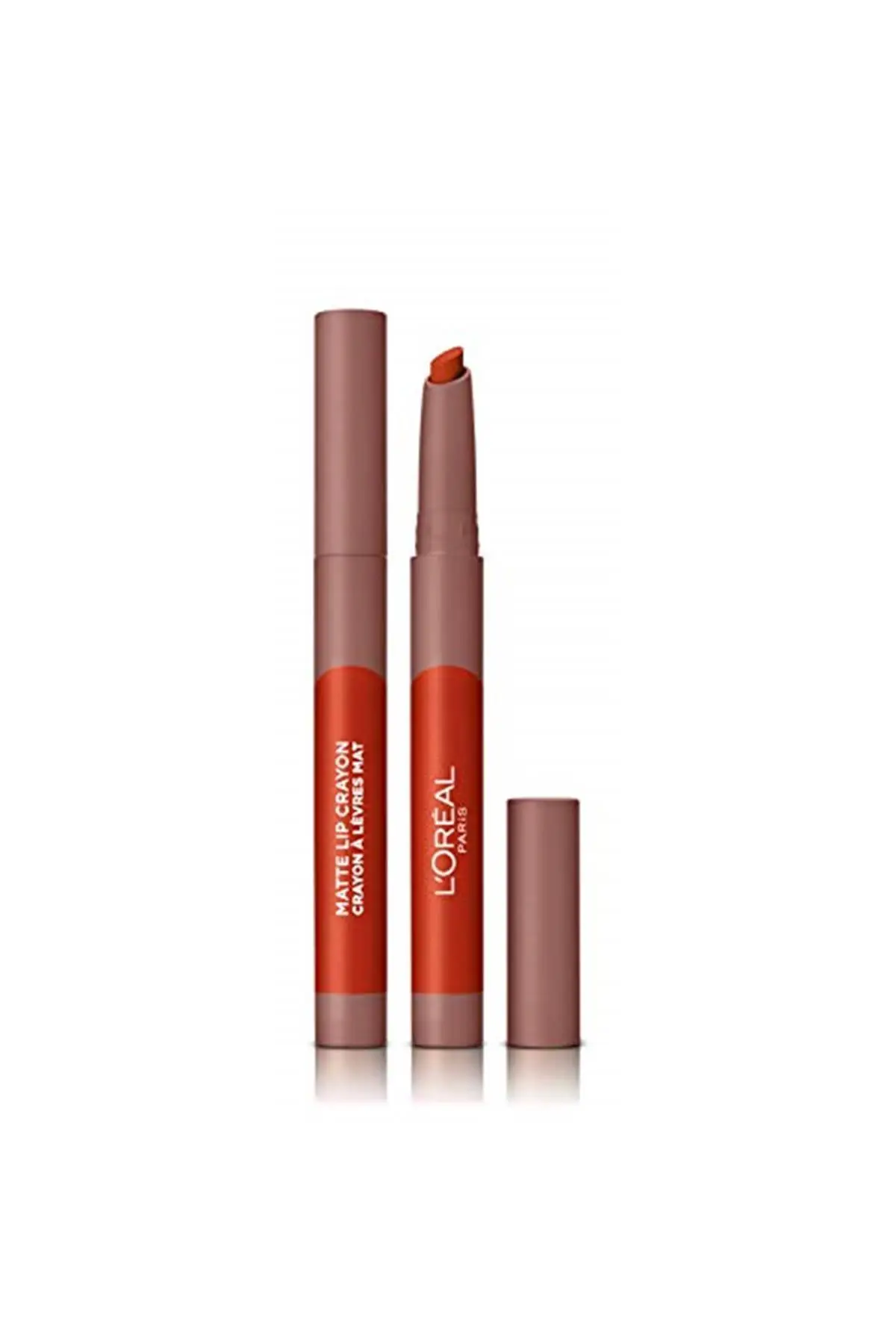 

Brand: l'Or éal Paris Infaillible Matte Lip Crayon Pen Matte Lipstick-106 Mon Cinnamon 1 Package (1x12