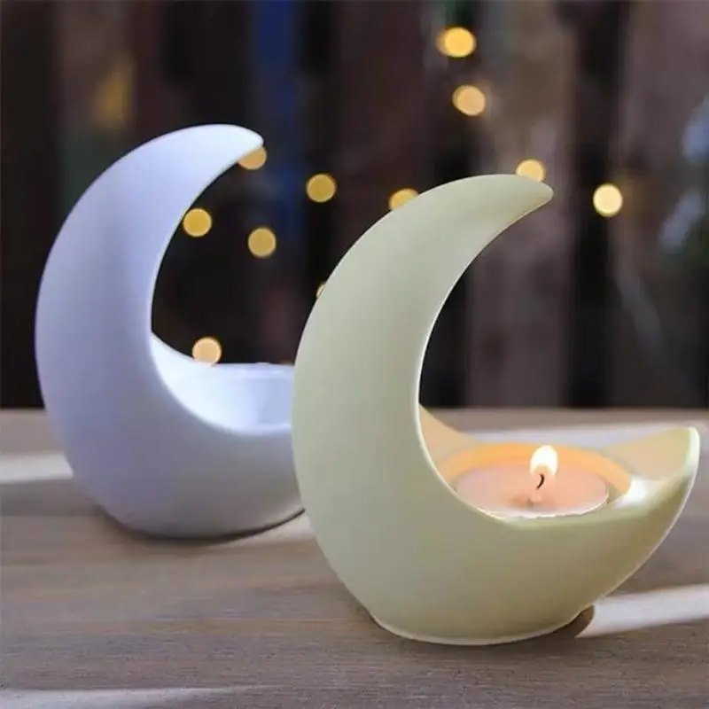 Силиконовая форма сделай сам для подсвечника в виде полумесяца