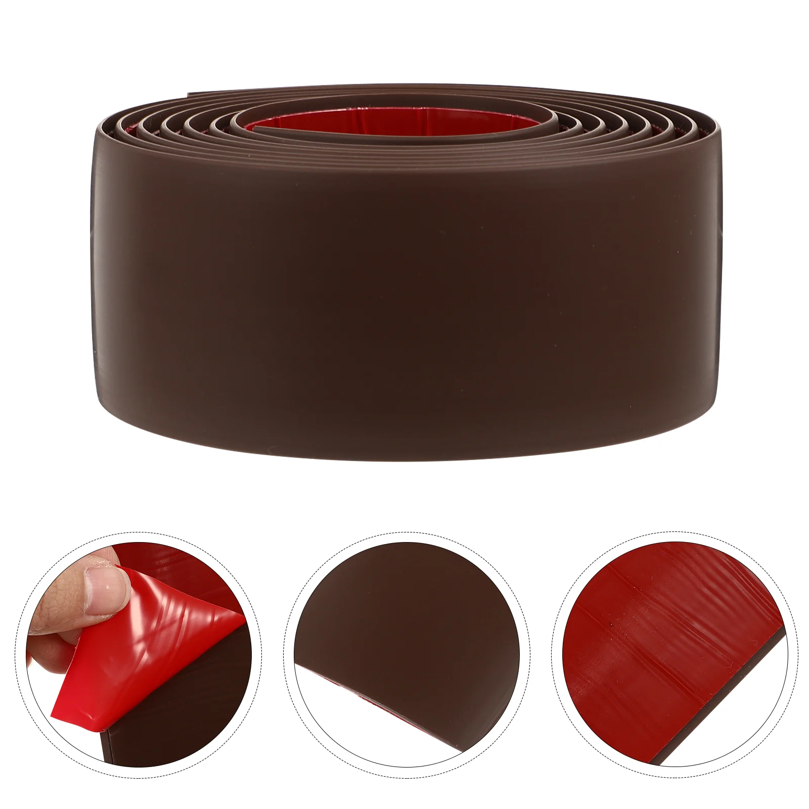 

Floor Transition Strip Seams Self Adhesive Floor Cover Strip PVC Gaps Connecting Strips