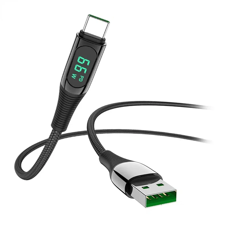 

LY Type-C Digital Display Charging Cable Mobile Phone Car Charging Data Cable