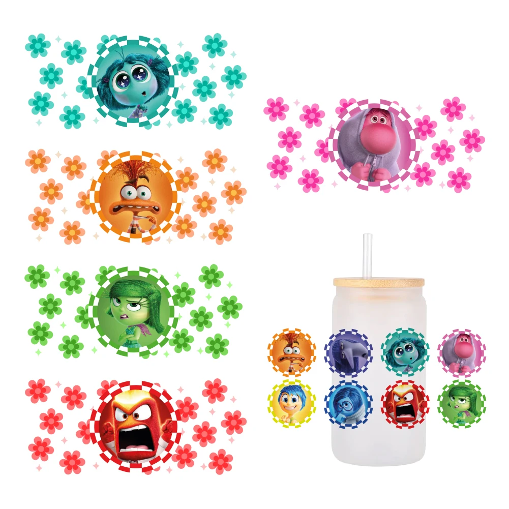 Водонепроницаемая стеклянная кофейная банка Libbey объемом 16 унций с изображением