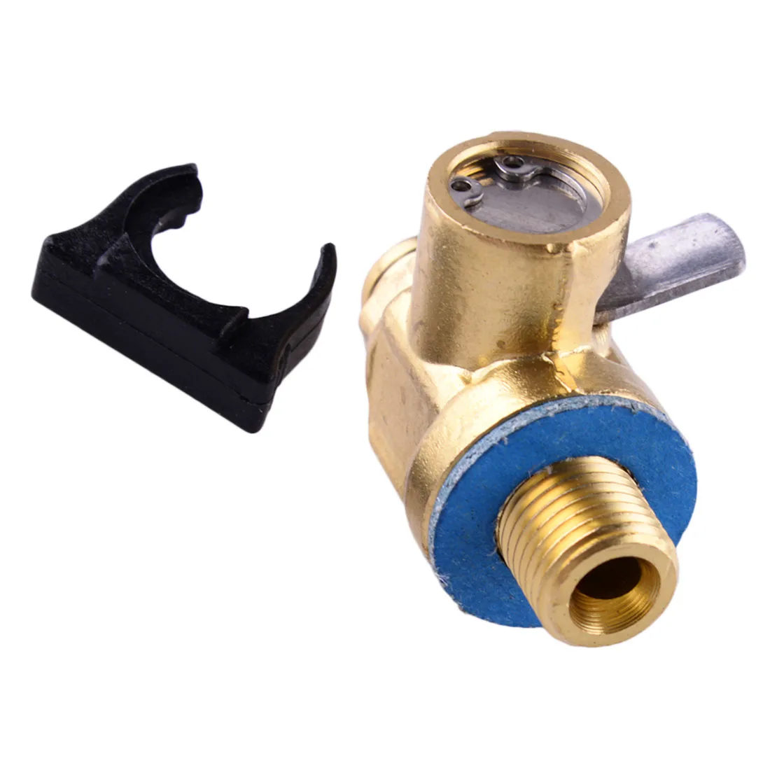 F103 F133 Короткий ниппельный клапан для быстрого слива масла с зажимом M12-1.25