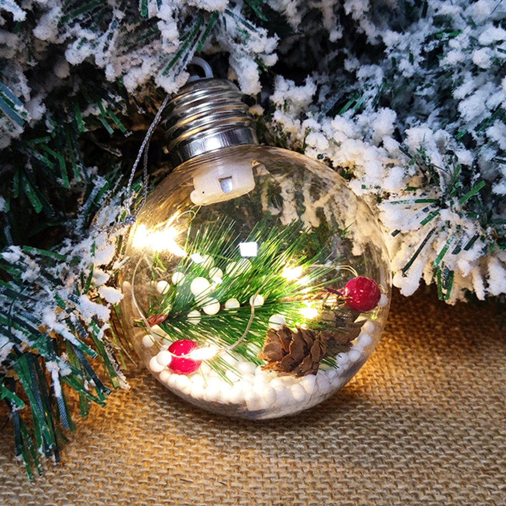 

Рождественский шар из пластика 11 см