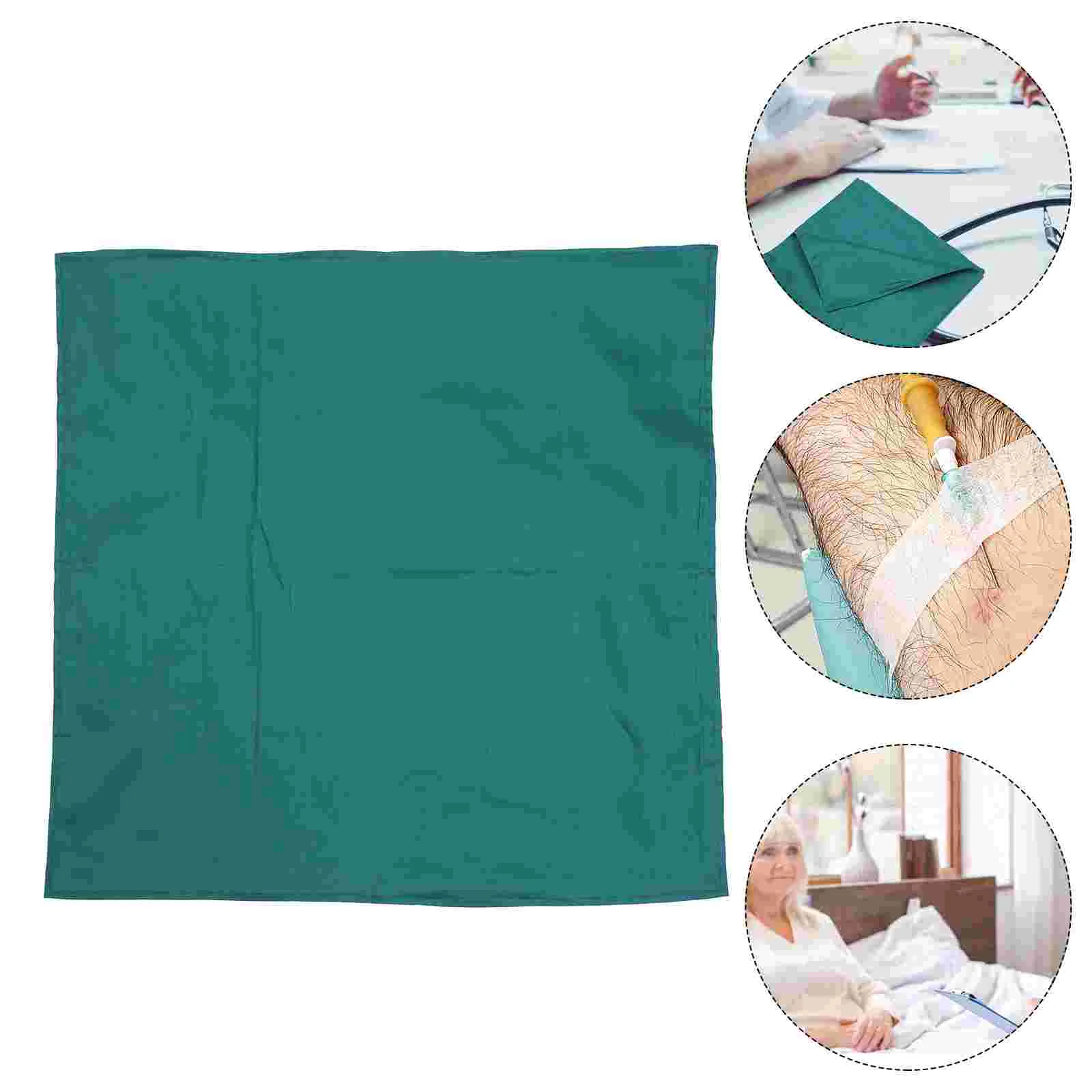 Operating Room Towels Cotton Cleaning Rags Huck Drape Sheets Disposable Cloth Pillow Case Green Sterile