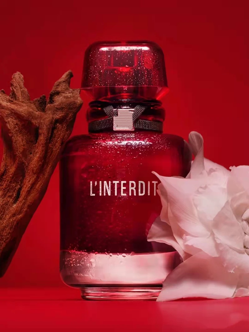 

Women's Perfumes L Interdit Eau De Parfum Rouge Long Lasting Body Spray Red Perfum Bottle Good Smelling Perfumes for Ladies