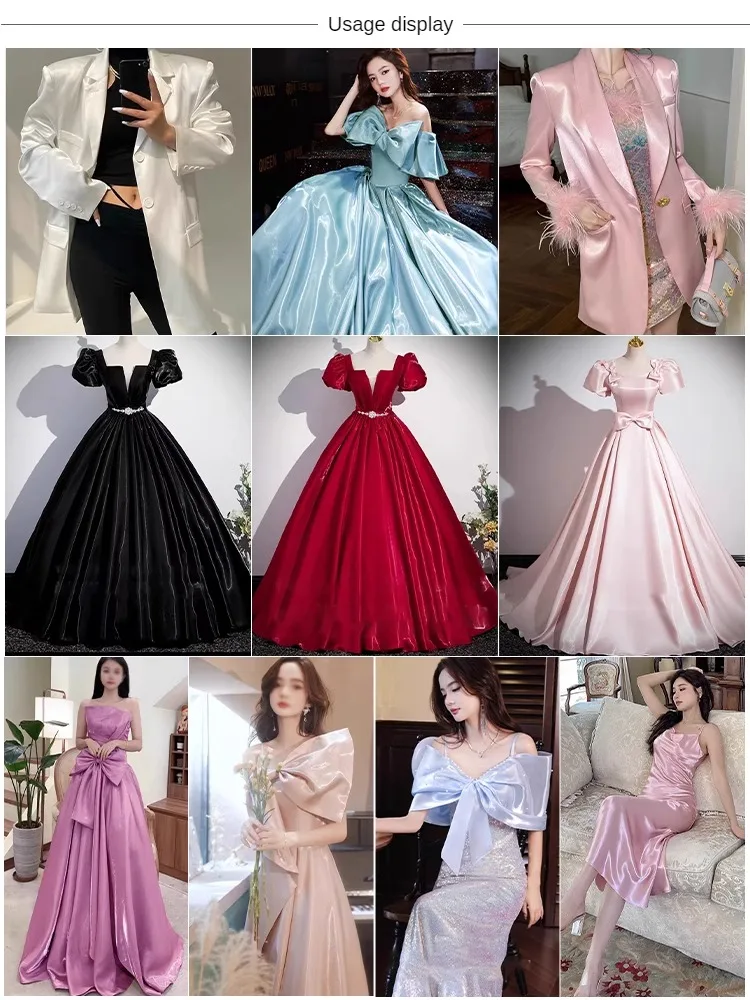 Блестящая кристаллическая светоотражающая ткань для одежды платьев костюмов