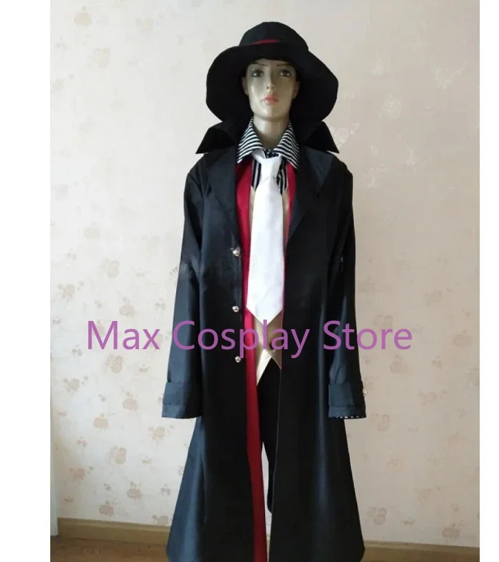 Max Cos Assassination Classroom Karma Akabane Nagisa Shiota Черно-белое пальто Косплей Костюм Хэллоуин