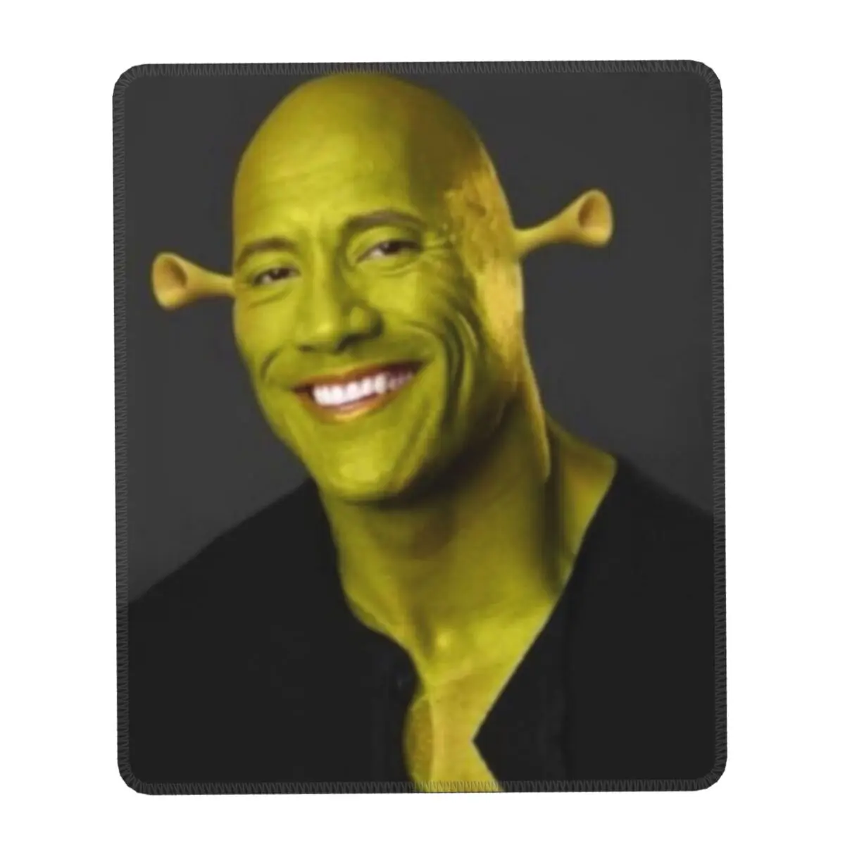 

Персонализированный дизайн ПК геймерский коврик для мыши нескользящая резиновая основа Dwayne The Шрек коврик для мыши офисный стол Американск...