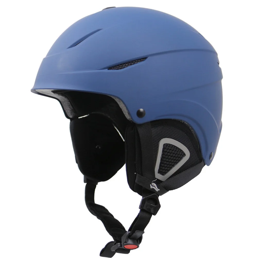 

Лыжный шлем, шлем для сноуборда, мужской скейтборда, лыжный защитный реквизит с регулятором (матовый синий, S/M, 56-59 см)