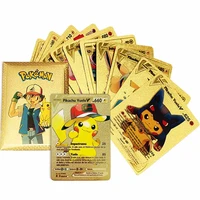 10 pokemon cards 2022 no repeat pattern gold cards vmax gx charizard pikachu rare collectible battle toy gift 150