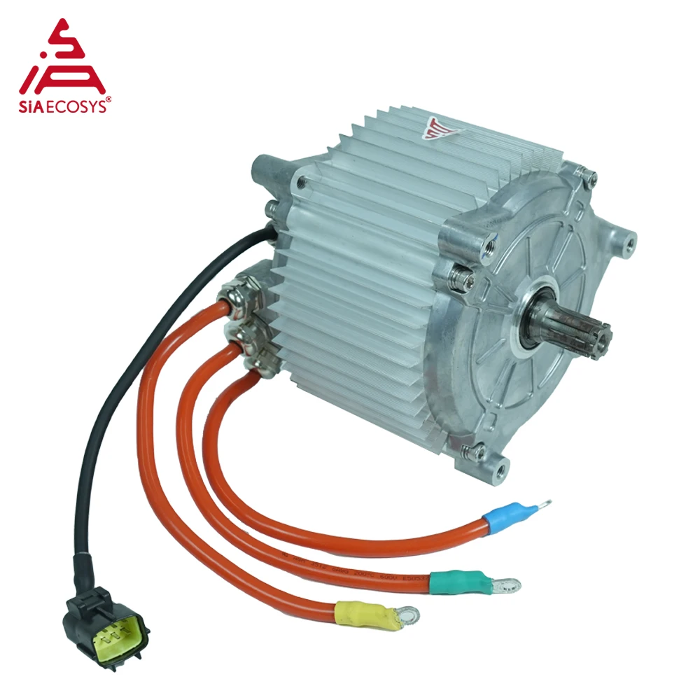 Фото Комплект энкодеров для среднеприводного двигателя SiAECOSYS SIA SZD142A-67 5000W 14500W 72V PMSM, IP67, совместимый для модернизации электромотоциклов №5