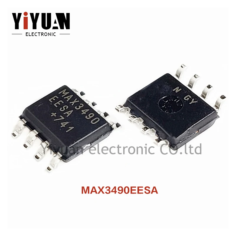 

5PCS NEW MAX3490EESA Transceiver chip