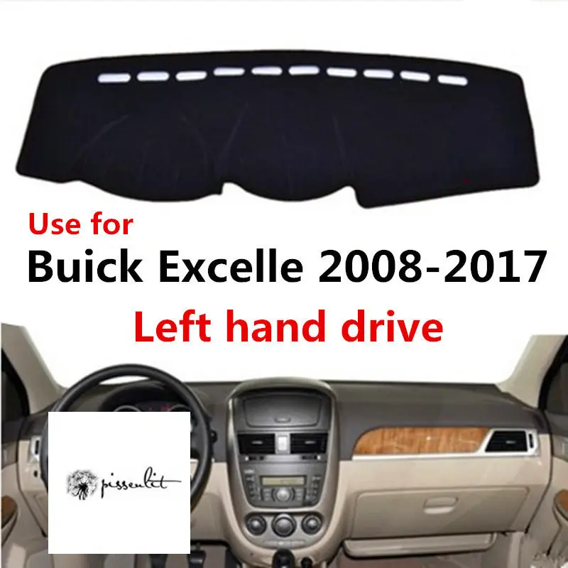 

Пылезащитный чехол для приборной панели автомобиля от солнца, аксессуары для Buick Excelle 2008 2009 2010-2017, левый руль