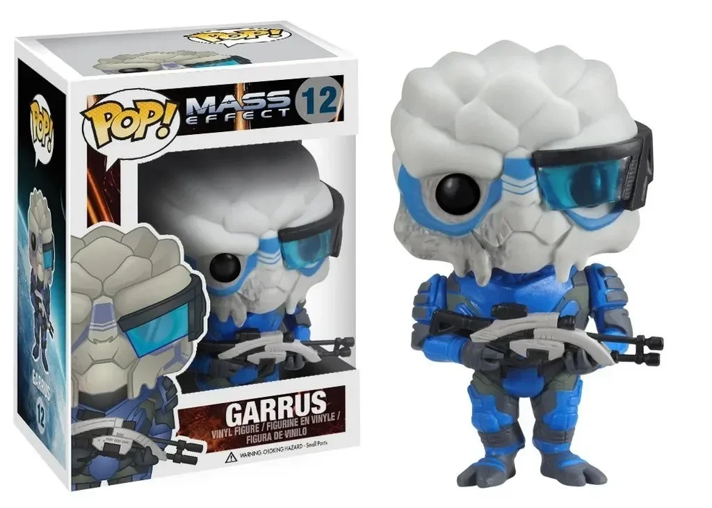Экшн-фигурка Funko Pop Mass Effect Peebee 189 # Garrus 12 коллекция 10 см ограниченная серия модель
