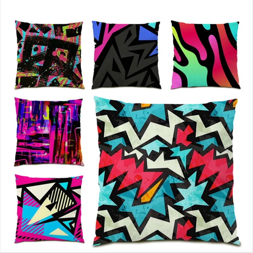 

Living Room Pillowcase Pillow Covers Decorative Cushion Cushion Cover Luxury 45x45cm Home Decoration Printing Velvet Decor E0046