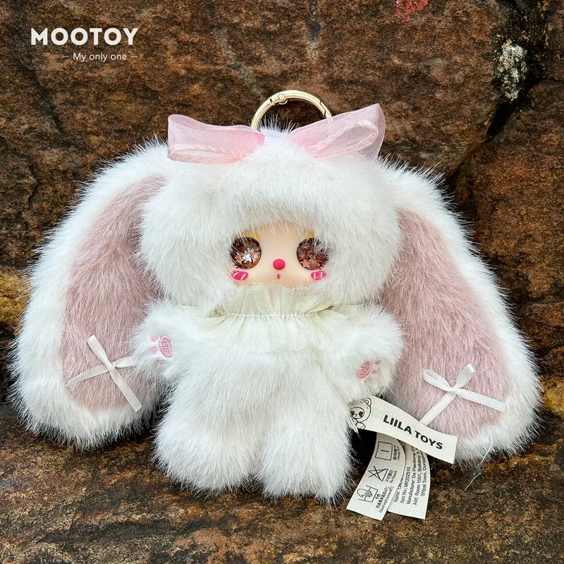 Фото Оригинальная виниловая кукла Liila из серии Rainbow Candy Bunny, коллекционная фигурка в закрытой упаковке, подвеска, украшение для сумки, настольный декор, игрушки, подарки №3