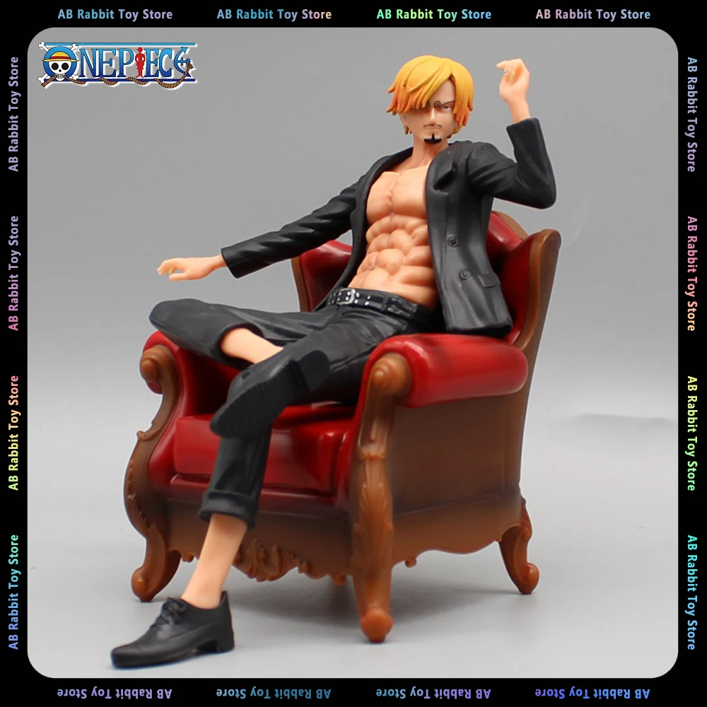 

One Piece Figure Sanji Anime Figures Sanji 15cm IN IU Suit GK Figurine PVC Statue Model Doll Collectible Room Decora Toys Gifts