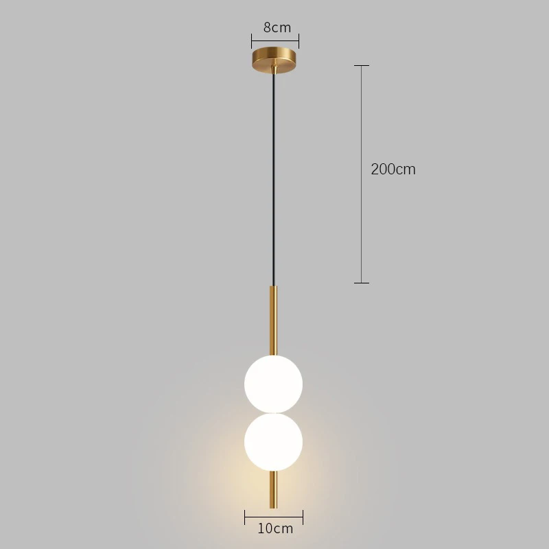 

Подвесной светильник lyfs, белый/золотой, двойная головка