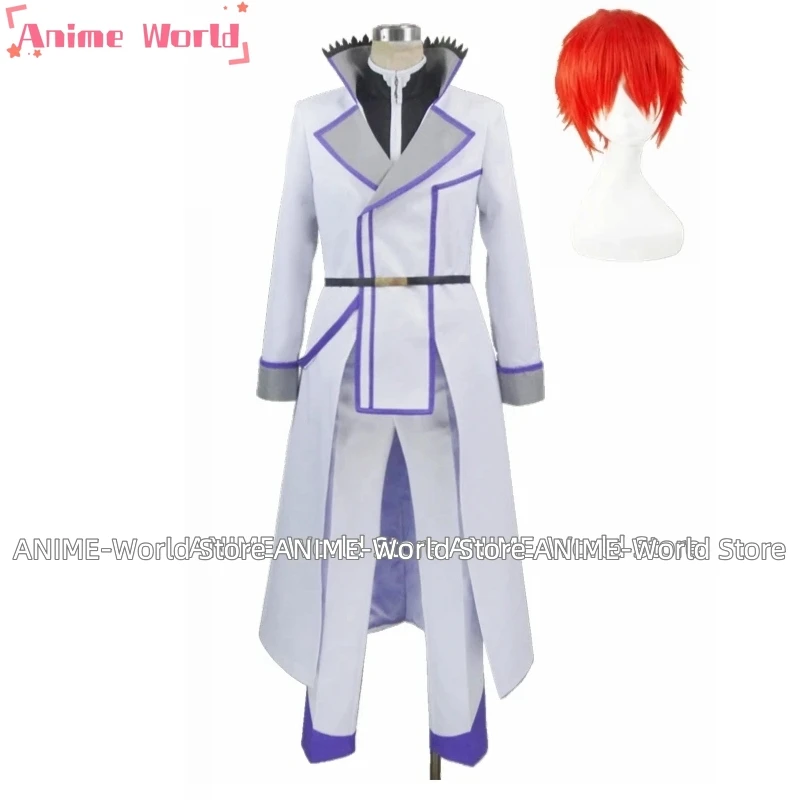Аниме Рейнхард Ван Астрареа Косплей Костюм Парик на заказ Хэллоуин