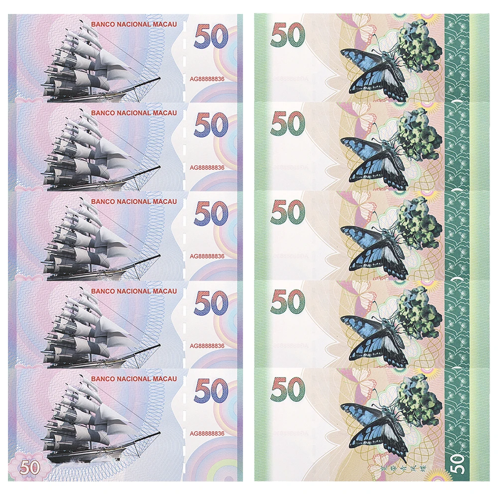 

Китайские банкноты Graphium Cloanthus 50 долларов MAI KE crafts