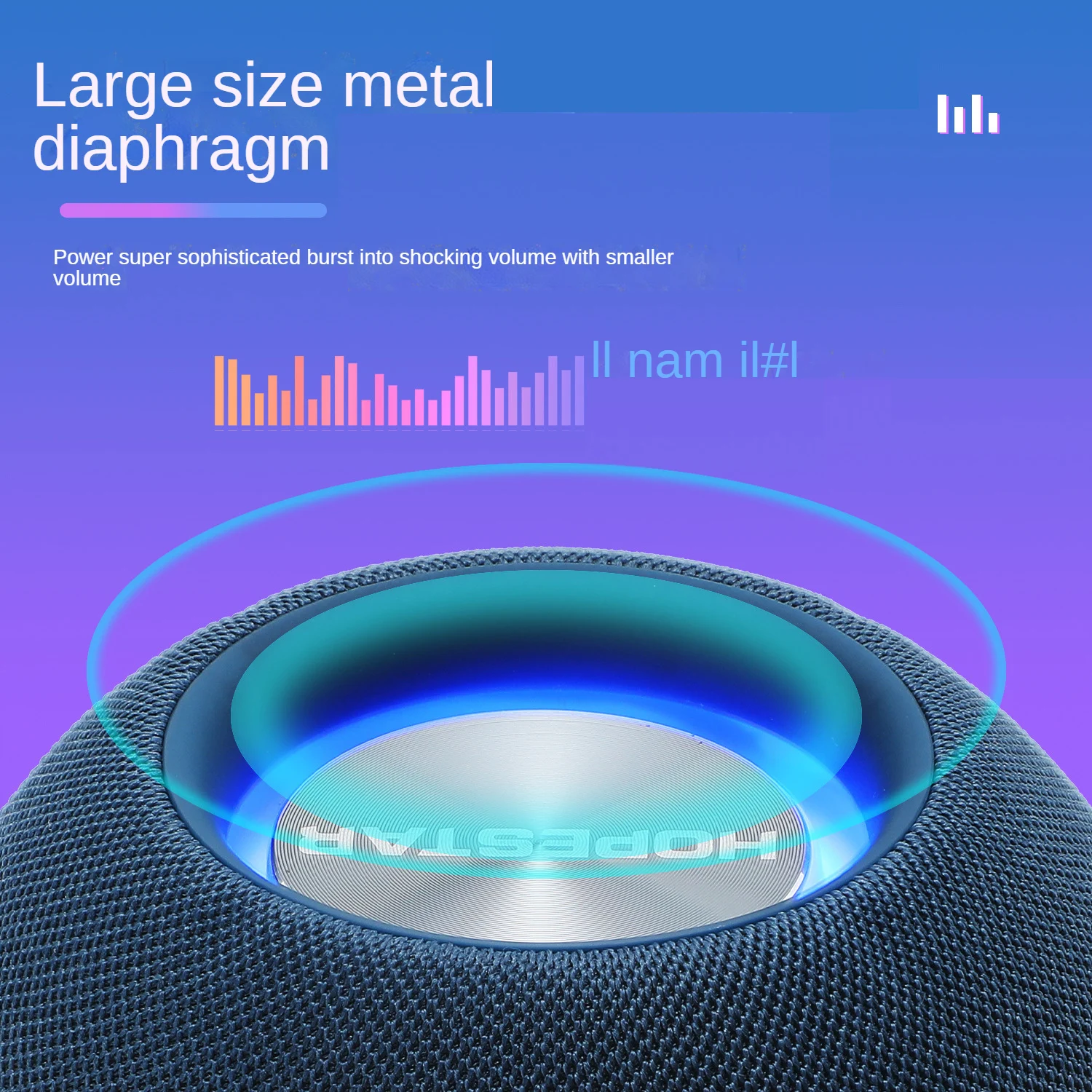 Беспроводные Bluetooth-колонки H52 водонепроницаемый портативный сабвуфер для улицы с