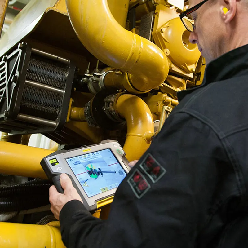 Рисунок 4 - Система измерения выравнивания вала Easy-Laser XT660