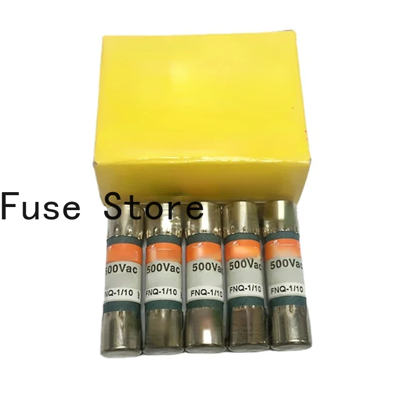 

1PCS FNQ-1/10 Ceramic Fuse 10*38MM 0.1A 500V