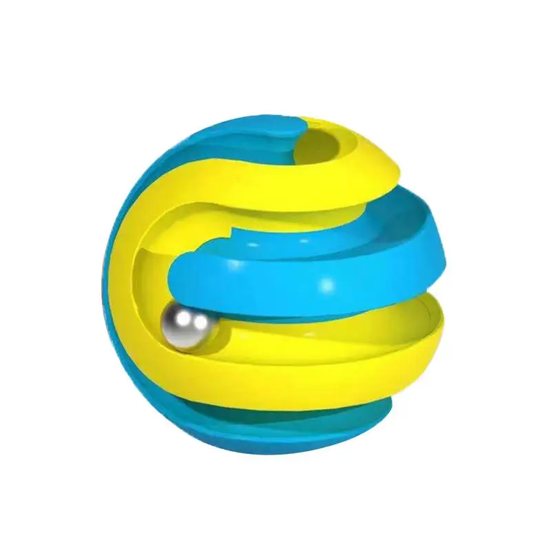 

NEW Fingertip Anti-stress Spiner Fun Bead Office Creative Deformation Antistress For Hand Spinner Pinball Track Top Toys