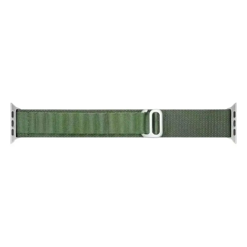 

Alpine For Apples Watch Band Ultra Series 8 Nylon For IWatches Strap G-hook Closure 42mm 44mm 45mm Smart Watch Strap