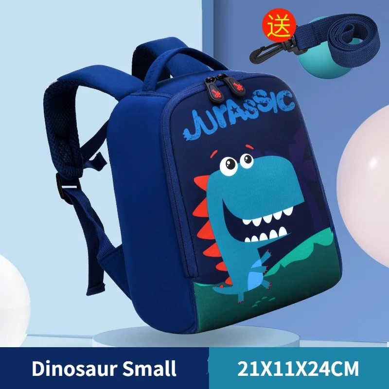 Popular Kindergarten Girl Boy Cute Cartoon Rabbit Dinosaur Schoolbags New Children Grade 1-3 Fashion Backpacks for Students Hot