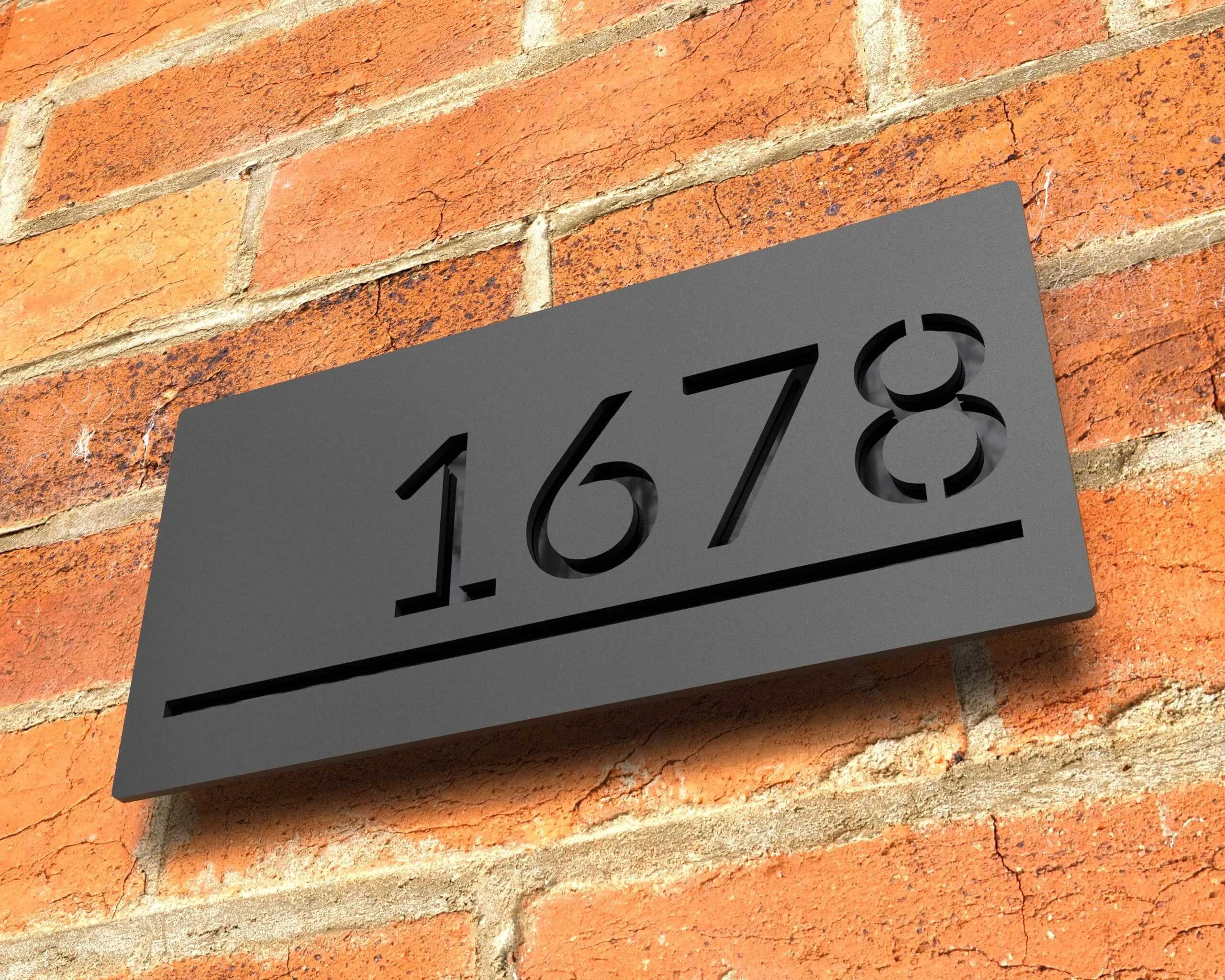 Изготовленные на заказ таблички стены для дома в Великобритании | Люкс А4