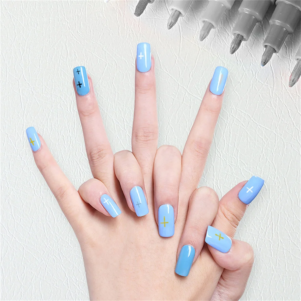 

2/3/5 шт./упаковка, 3 мл ручки для дизайна ногтей