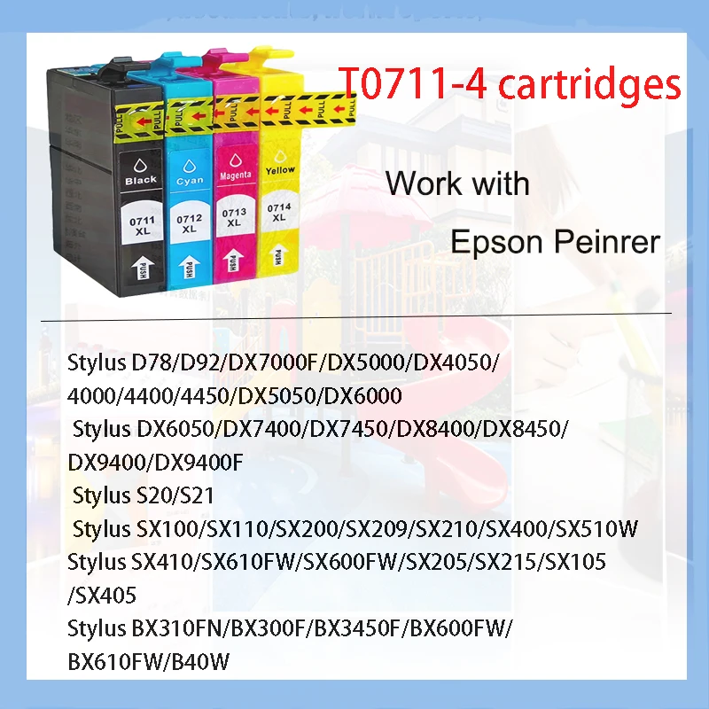 Картридж для принтера Stylus SX515W SX600FW SX610FW BX600FW BX610FW DX6000 DX6050 DX7000F