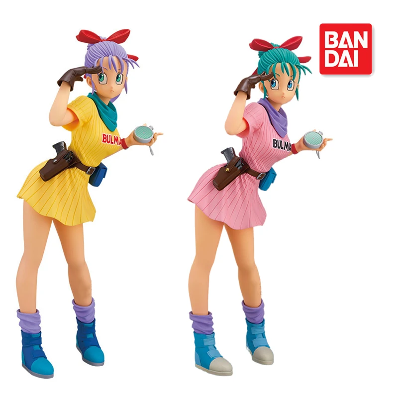 

Bandai Original Dragon Ball Glitter&glamours Bulma Radar Sexy Charm Ornament Collection Toy Gift