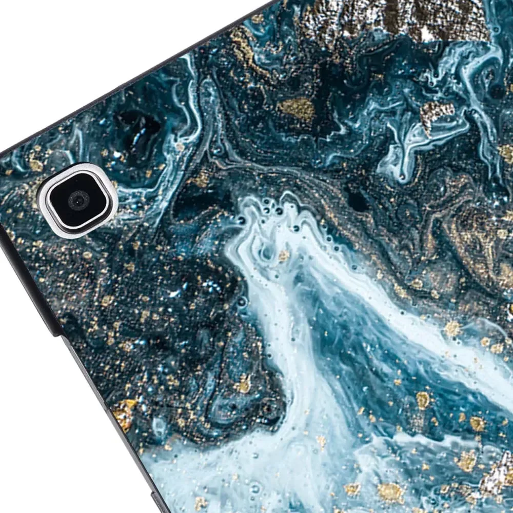 For Samsung Galaxy Tab A A6 10.1"/ 9.7 10.1 10.5 Inch/Tab E 9.6&quotT560 T561/Tab S5e 10.5&quotMarble Hard Shell Tablet Case