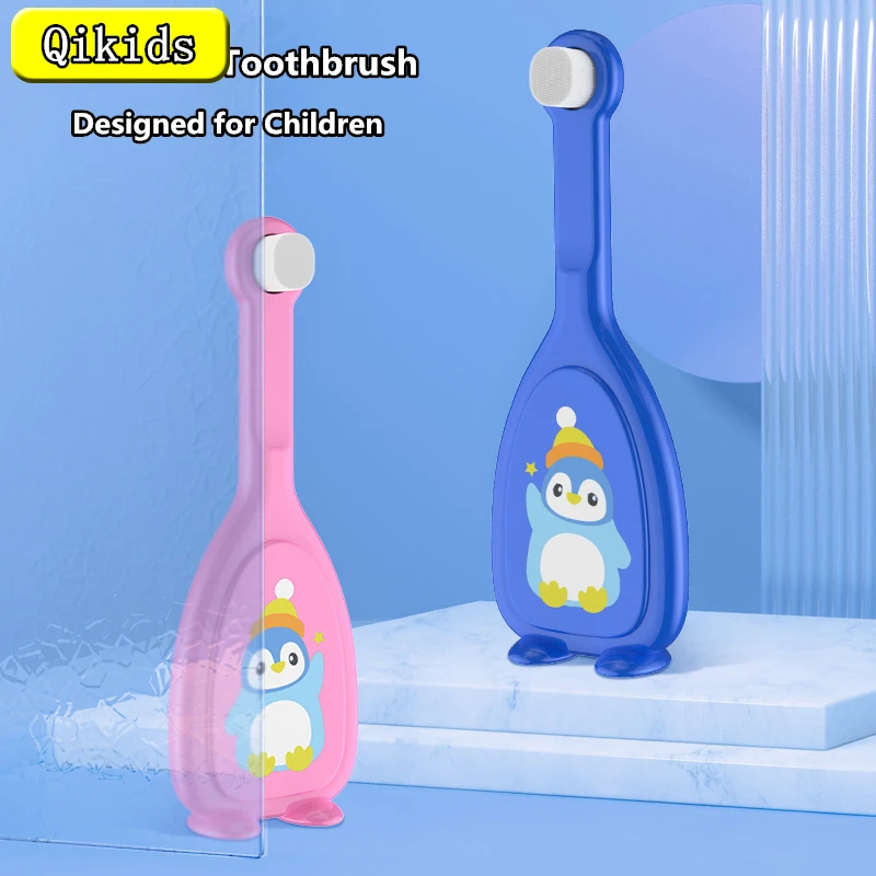 

Детская зубная щетка U-образной формы, детская Силиконовая зубная щетка, детский инструмент для ухода за зубами и ротовой полостью, детская ...