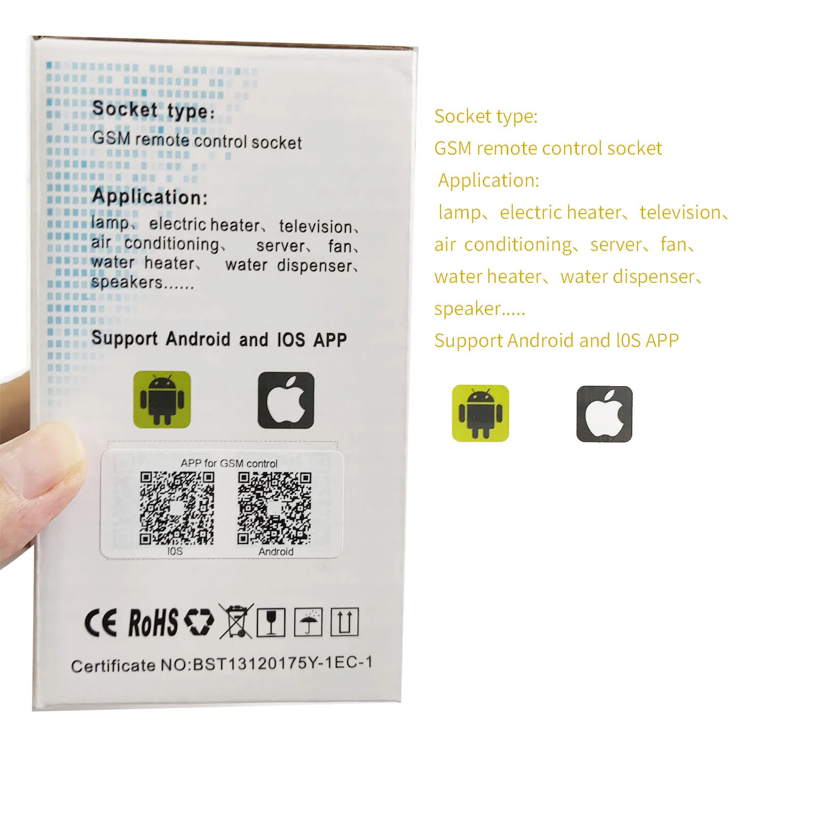 GSM-розетка SC1 16 А