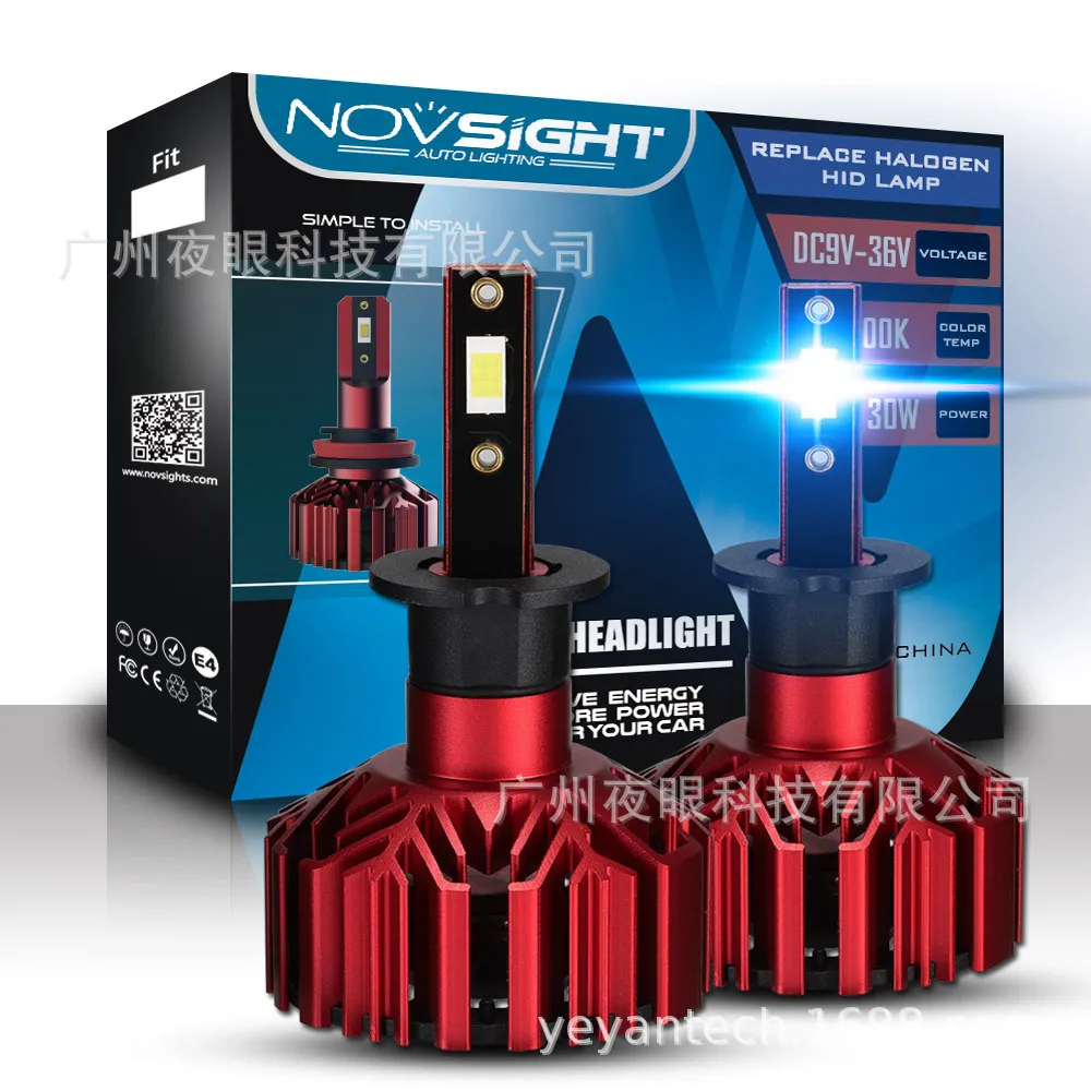 

Novsight N11 H3 Car Headlight Bulbs LED 10000LM 6000K 60W 12V Car Headlight LED Headlight H4 H7 H11 9005 9006 Car Headlight Led