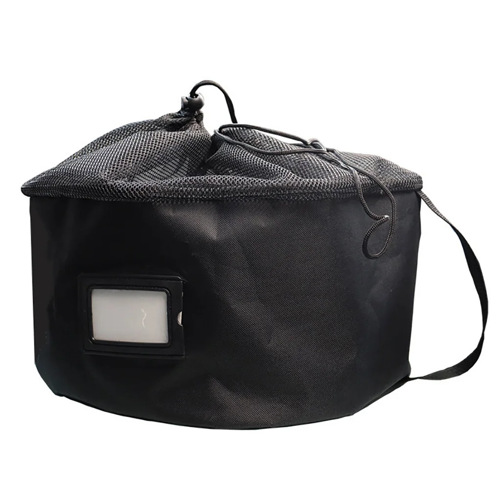 

RV Sewer Hose Storage Bag with Card Holder Mesh Side High-capacity Durable Organizer for Water Hoses Wire Cable