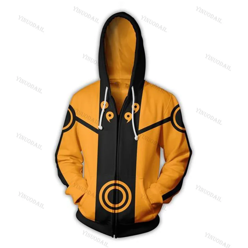 

Anime 3D Hoodie Sasuke Kakashi Ootutuki Zipper Coat Tops Pullover Hoodies Sweatshirt Akatsuki cosplay hooded
