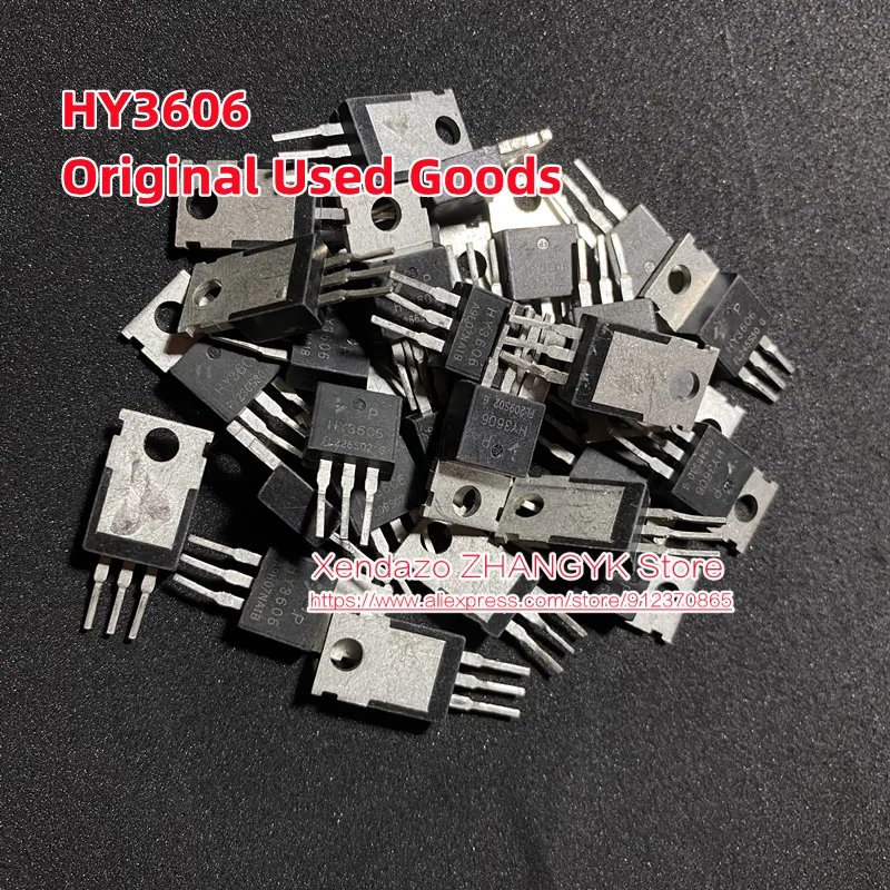

Оригинальные б/у товары 10 шт./лот HY3606 HY3606P 3606 60V 162A TO-220 MOSFET