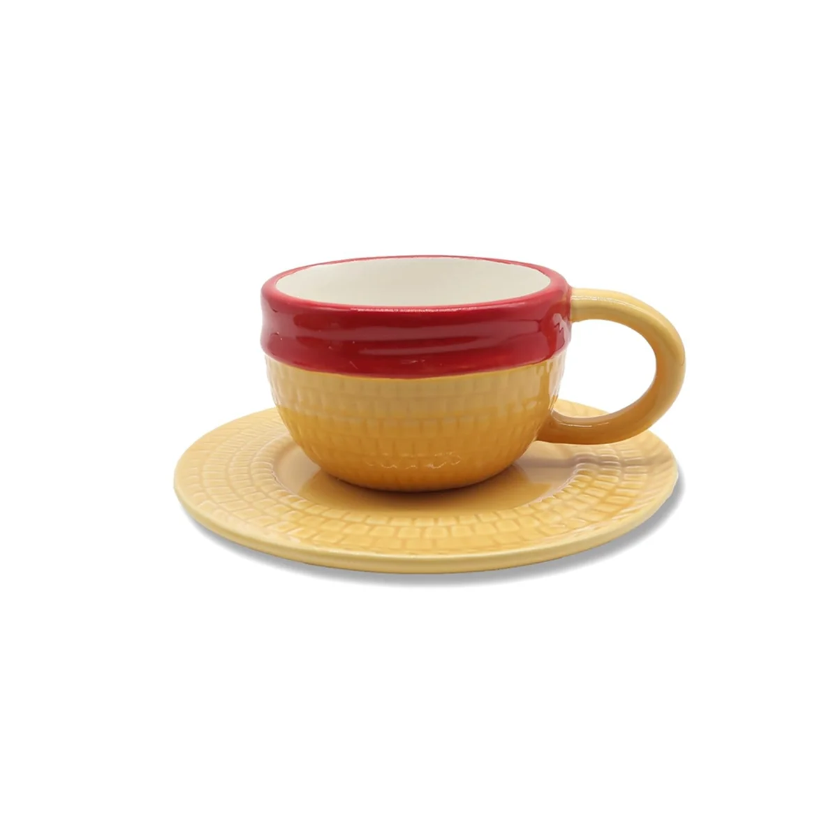 Цельная кофейная чашка в стиле аниме Monkey D соломенная шляпа керамическая для чая