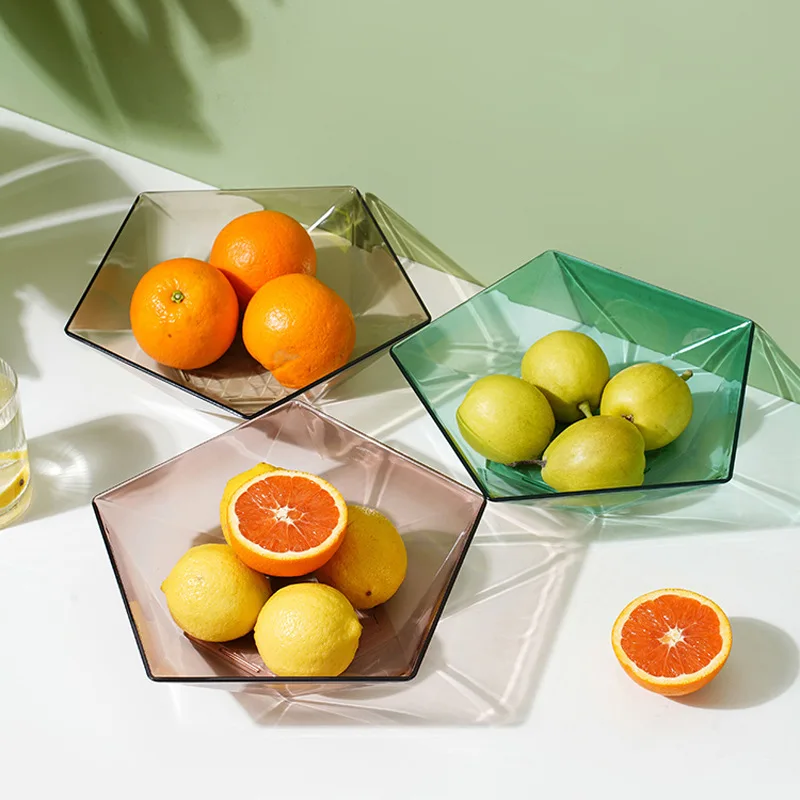 

Pentagonal Fruit Bowl Kitchen Fruit Bowls Plates Kitchen Tableware Accessories Kitchen Dishes Food Storage Containers Utensils