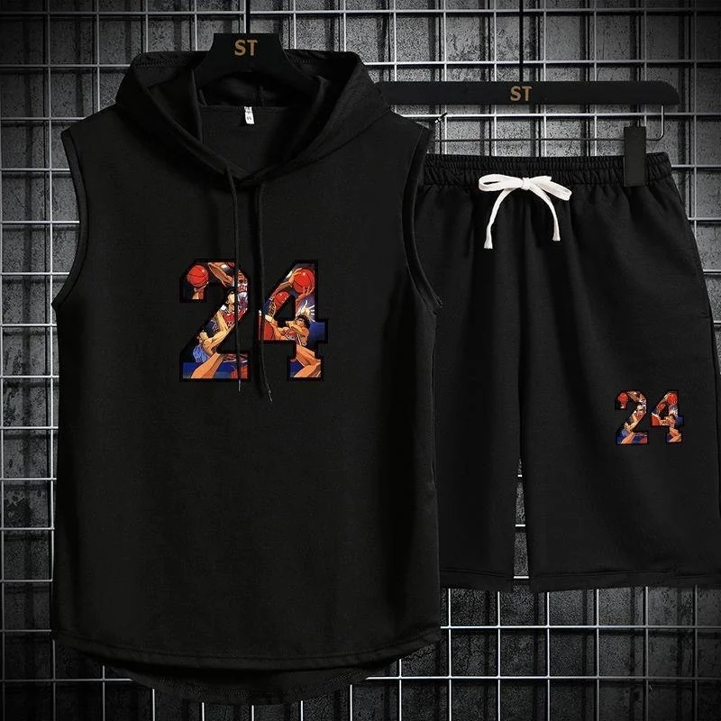 

2022 Of Sports Men's Suit Running Shirts/vests + Sports Shorts Jogging Suit Of The Sport Of The