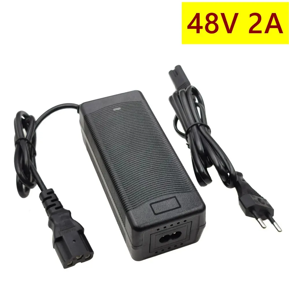 Свинцово-кислотное зарядное устройство 48 В 2 А для электрического велосипеда