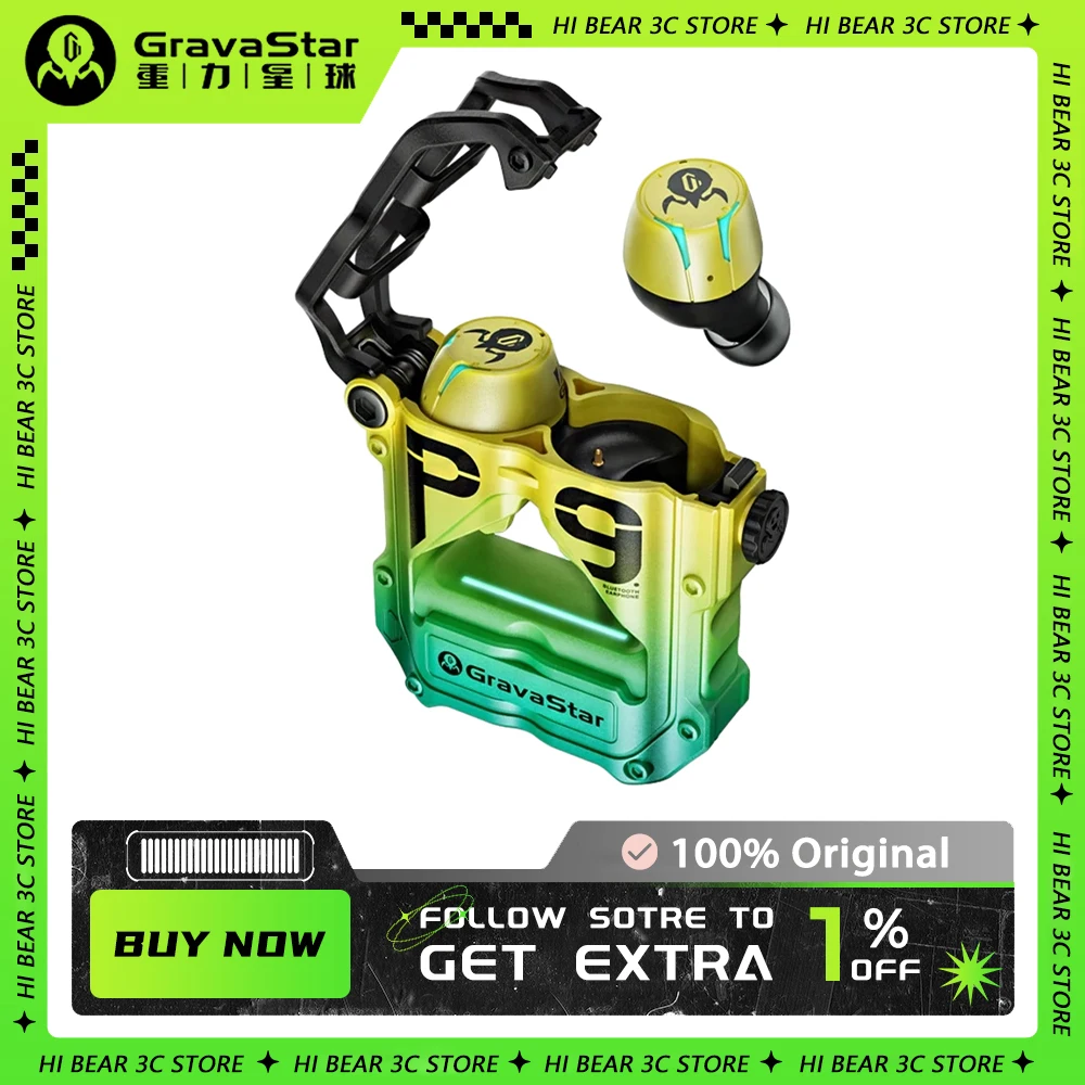 Tws-наушники Gravastar с шумоподавлением и поддержкой Bluetooth