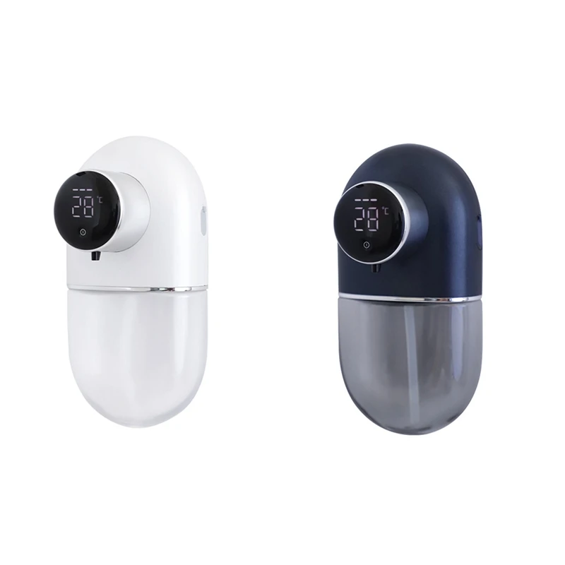 

Soap Dispenser Container LED Display Automatic Induction Foaming Hand Washer Sensor Wall Mount Infrared Soap Dispenser