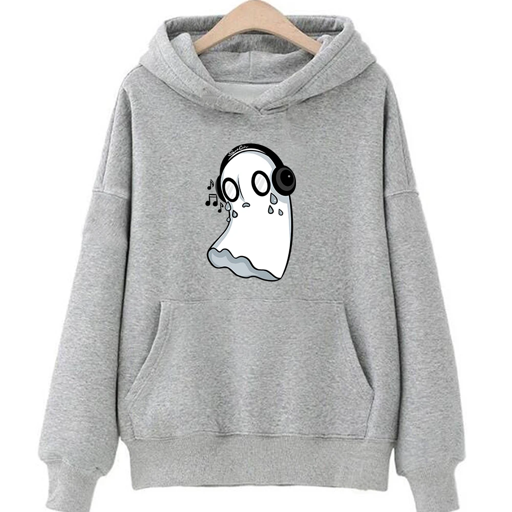 Undertale Game Napstablook Hoodies Halloween Ghost Cartoon Graphic Sweatshirts Girls Hooded Pullovers Moletom Boys Child Hoodie