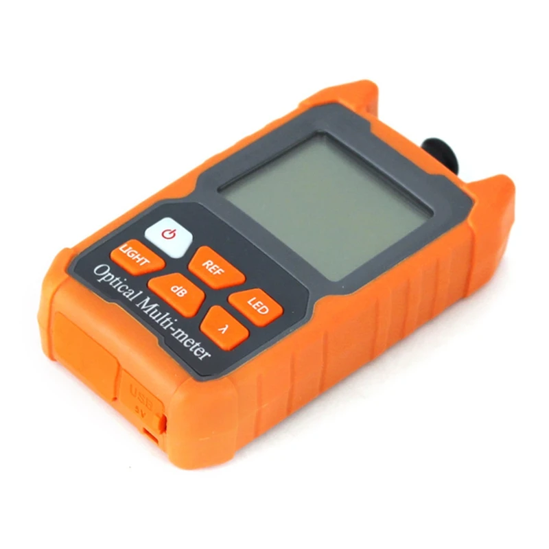 

Fiber Optical Power Meter Mini Optical Power Meter FC/SC/ST Universal Interface Fiber Tester -70Dbm-+6Dbm RJ45 Test