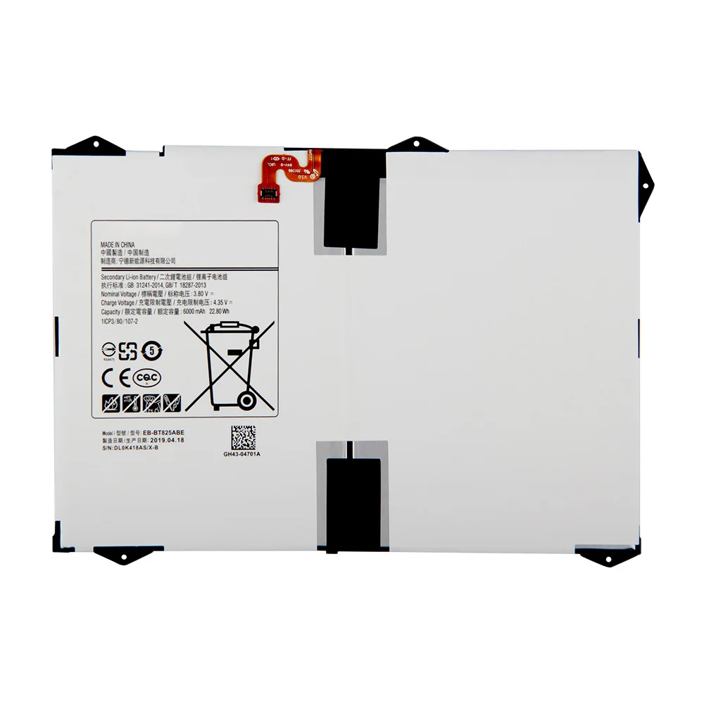 Фото Сменный аккумулятор для Samsung Galaxy Tab S3 T825C TabS3 SM-T825C аккумуляторная батарея планшета Сменный аккумулятор для Samsung Galaxy Tab S3 T825C TabS3 SM-T825C аккумуляторная батарея планшета